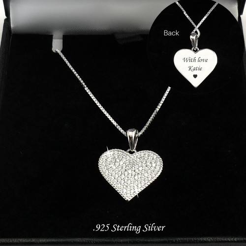 925 argent sterling collier - argent,
