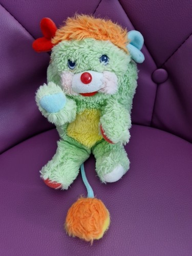 Peluche popples verte vintage - peluche,
