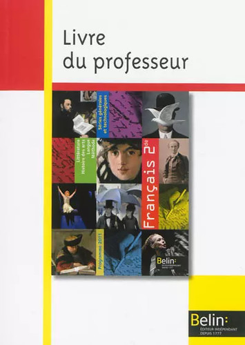 Français 2de livre - français, 2de: