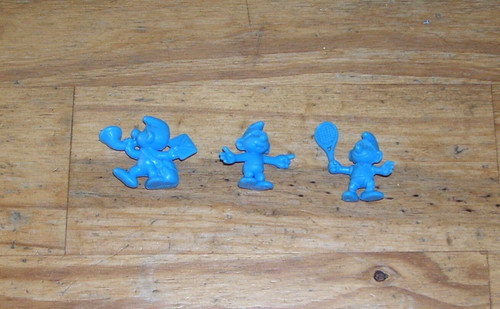 Lot figurines schtroumpfs - de,