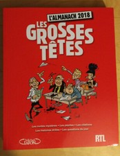 Almanach 2018 Les Grosses Têtes, Laurent Ruquier