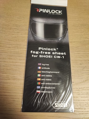 Pinlock shoei pour - shoei, visière