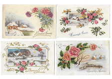4 CPA  cartes postales