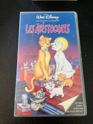 Vhs les aristochats - aristochats,