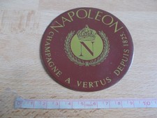 Rare autocollant métallique