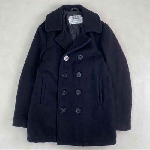 Schott wool pea coat - coat, jacket