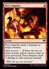 Magic MTG - Fiery Impulse -