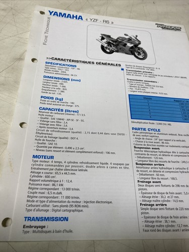 Yamaha yzf 2004 - yzf-r6,