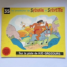 Album sylvain et sylvette N° 35 Sur la piste de Kid Grozours