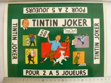 1970 herge affichette - 1970-, herge-affichette