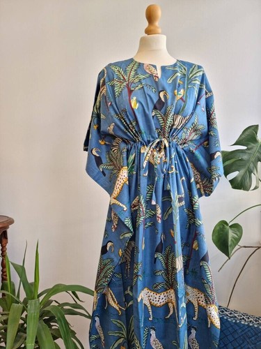 Kaftan indien bleu - kaftan,