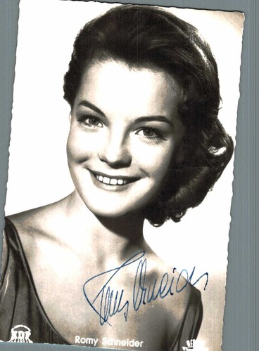 Romy schneider signature - schneider,