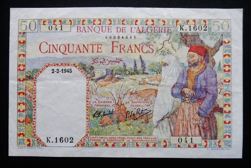 Algérie francs 2 - algérie,