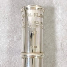 Mécanisme E d'articulation de tête en argent massif pour flûte Pearl PF-661...