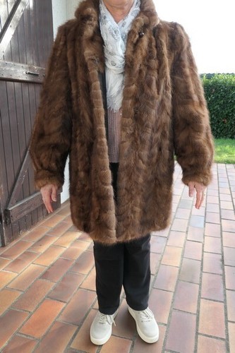 Veste vison véritable - veste,