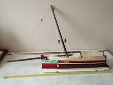 BATEAU CANOT voilier de Bassin KENYA artisanal ancien 