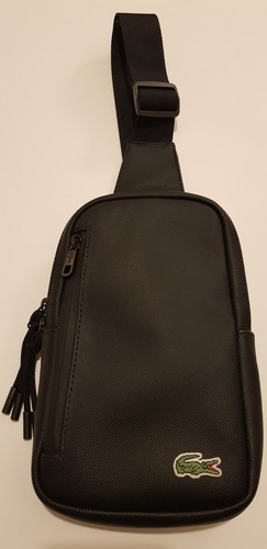 Sacoche noire lacoste - sacoche,