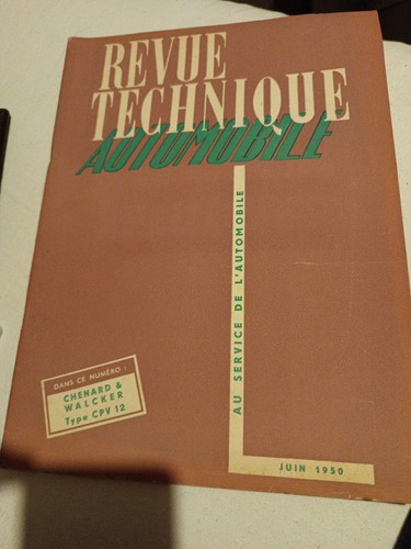 Revue technique automobile - technique,