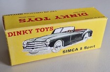 Dinky toys boite vide simca - dinky,