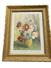 ANCIEN CADRE SOUS VERRE