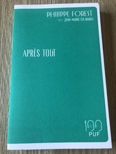Livre Après Tout Philippe Forest Éditions Puf État Neuf