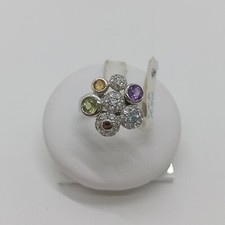 Anneau Femme N.16 Avec Gemmes