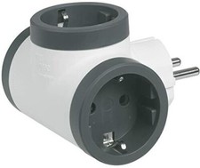 Distributeur Schuko multiprise 3 x Schuko forme T blanc NEUF Legrand