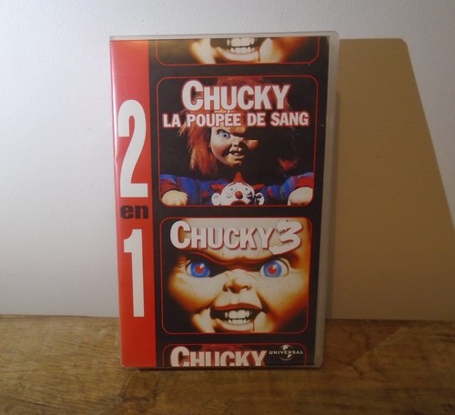Cassette vidéo vhs chucky - chucky, la