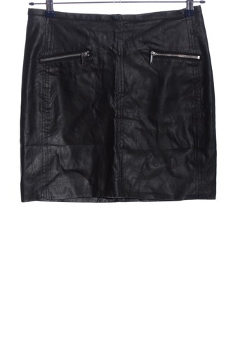 Jupe cuir synthétique - h&m,