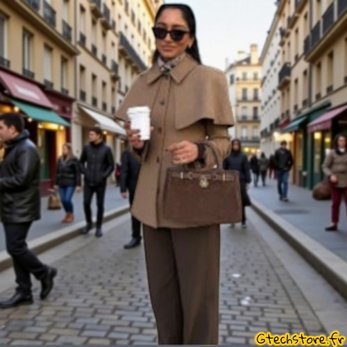 Veste laine vintage femme - laine,