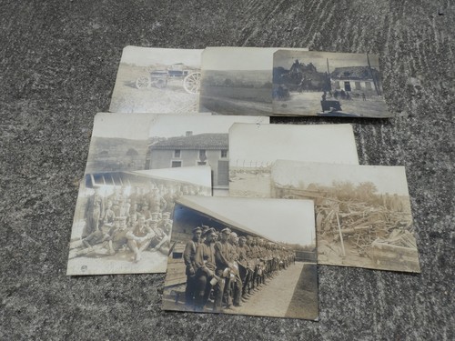 Ww1 lot photos 1917 - de, us
