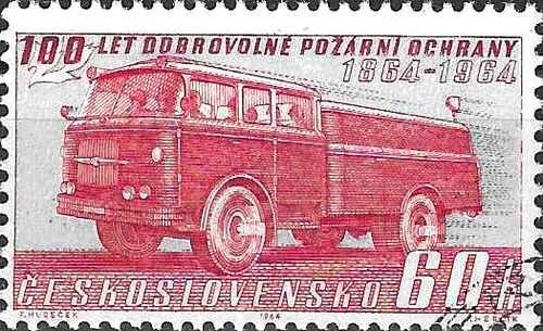Timbre pompiers - timbre,
