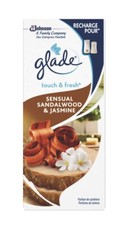 LOT DE. 2 GLADE  sensual sandalwood jasmine - Recharge diffuseur