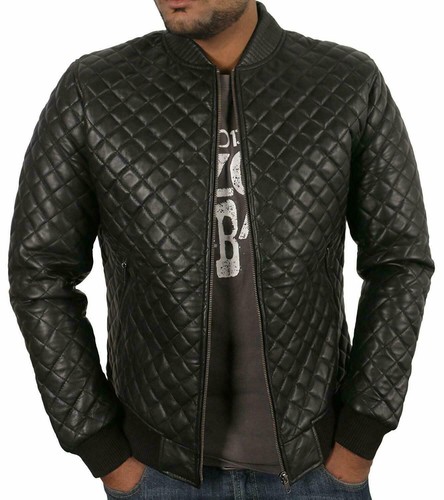Blouson bomber veste cuir - blouson, en