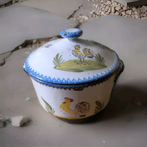 Charolles soupière coq - soupière,