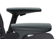 Tout Neuf Herman Miller Embody Chaise Vinyle Bras Patins Repos OEM une Paire