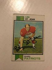 New England Patriots LEN ST