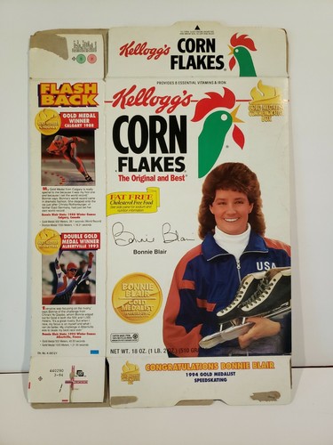 Kellogg cornflakes box - kellogg’s,