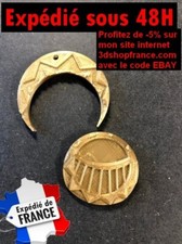 Médaillon les mystérieuses cités d'or 