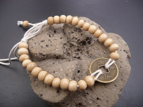 Bracelet feng shui beige - , en