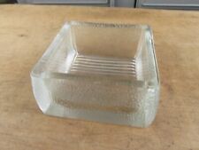 PAVE DE VERRE GRANULEUX VIDE POCHE CENDRIER STYLE LUMAX ANCIEN FRENCH ASH TRAY