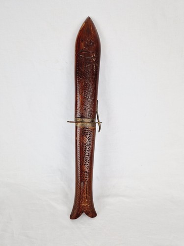 Ancien couteau fourchette - et,