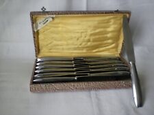 Ecrin contenant 12 couteaux anciens Apollonox