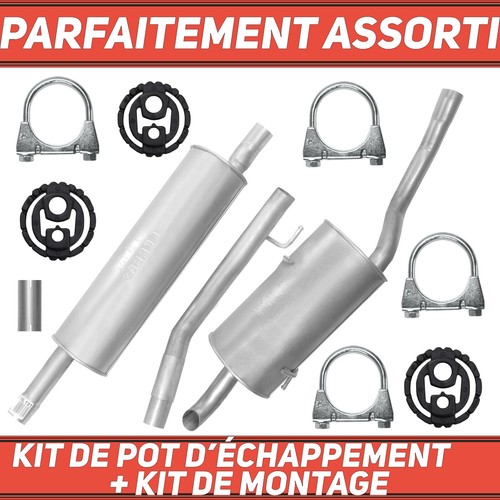 Kit pot échappement - pot, d’échappement
