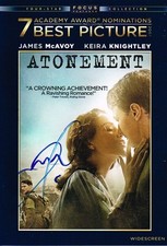 James McAvoy SIGNED Atonement
