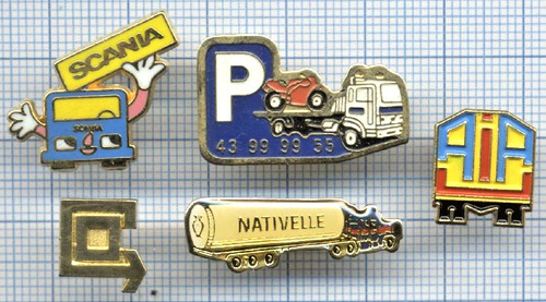 Pins camions poids lourds - poids,