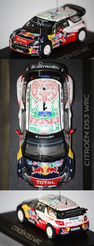 Norev citroën ds3 wrc rallye - norev,