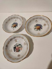 Lot De 3 Assiettes À Dessert Porcelaine Vintage les atelier d'art d'annet