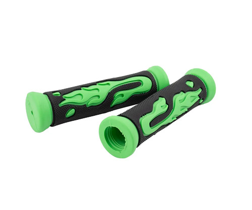 Custom bicycle grips flame - bicycle,
