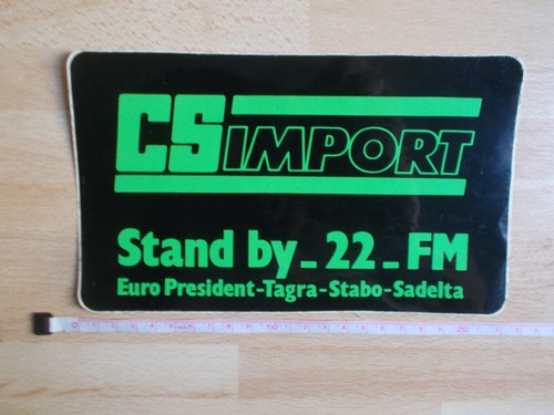 Autocollant import cb - cs,